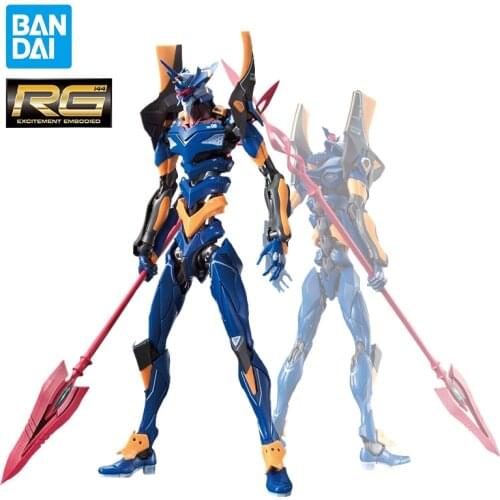 In Stock Bandai Rg Anime Assembly Figure Eva Evangelion Mark 06 Collection Doll Action Figure Toys for Boys Gift