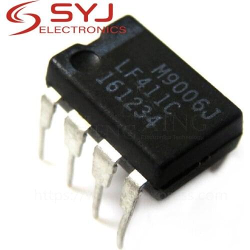 10pcs/lot LF411ACN LF411CN LF411 DIP-8 In stock