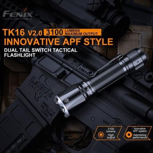 2021 New Fenix TK16 V2.0 Flashlight Max 3100 Lumens Waterproof Rescue Search Tactical Torch Flashlight