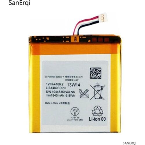 For Sony LIS1489ERPC Phone Battery For Sony Ericsson Xperia acro S LT26W lt26w 1840mAh Battery