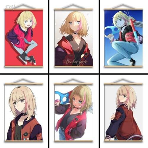 Anime Posters Wonder Egg Priority Canvas Painting Wall Decor Posters Wall Art Decoration Painting Home Decor Picture Room Decor