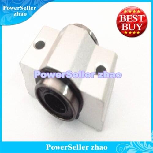 Free Shipping for SCV10 ( SCV10UU SC10VUU ) Linear Ball Bearing Pillow Block house for 10mm linear guide CNC parts