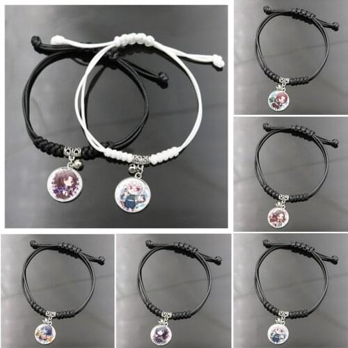 Demon Slayer Anime Kimetsu No Yaiba Cosplay Accessorie Bracelet Kamado Tanjirou Kamado Nezuko Bracelet Jewelry Gift