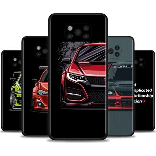 Tokyo Racing car Phone Cover for Xiaomi Poco X3 Pro F3 M3 X3 NFC F1 F3 GT Black Silicon TPU Case Coque fundas