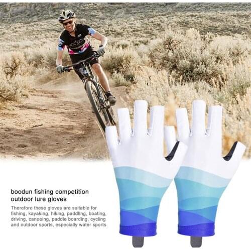 Breathable Fishing Gloves Outdoor Sun Protection Gloves for Men and Women for Outdoor Kayaking Rowing Canoeing Paddling