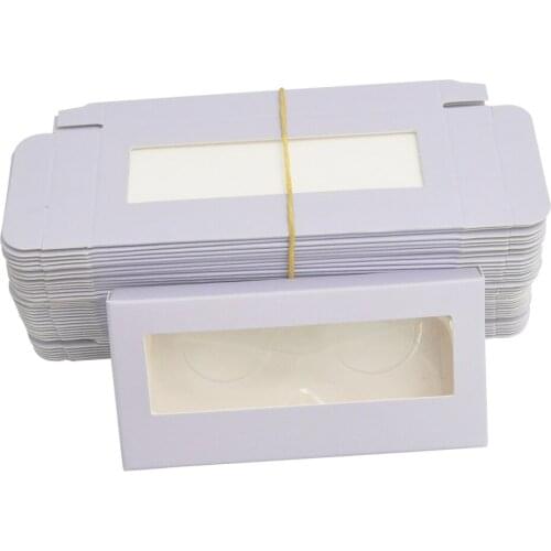Makeup Paper Lashes Cases Wholesale Eyelashes Packaging Box Lashes Boxes Packaging Custom 25mm Mink Eyelashes Faux Cils Vendors