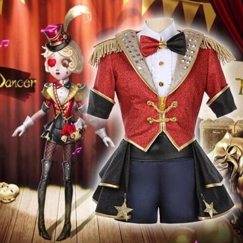 Game Identity V Cosplay Costumes Survivor Dancer Margaretha Zelle Cosplay Costume Animal Tamer Skin Uniforms Clothes Suits Dress