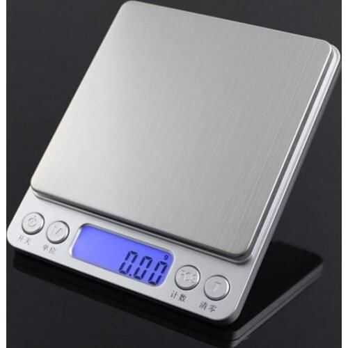 Hot Sale Stainless Steel High-precision Tea Electronic Jewelry Scale Kitchen Gram Weighing 0.01g 0.1gI Mini Scale Cooking Tools
