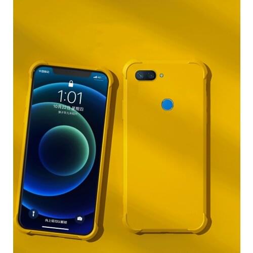 Soft Case For Xiaomi Mi 8 Shock-Proof Cover Matte Plain Anti-Knock For Xiaomi Mi 9T Mi9 mi11 11 10 Pro Shell Cases Pure Color