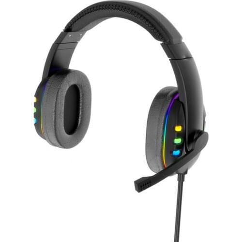 Wired Earphones Durable Noise Reduction Headsets Luminous Dynamic stereo heavy bass sound effect Headphones for Computer Gaming