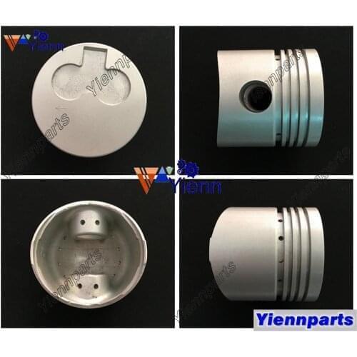 K3C Piston Kit With Ring Set For Mitsubishi ISEKI Tractor TU150 TU155 TU157 Diesel Engine Parts