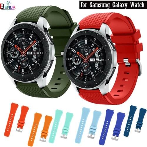 22MM WatchBand For Samsung Galaxy Watch 46mm / 3 45mm Strap Smart Replacement Wristband For Amazfit GTR 47mm / GTR 2 Accessories