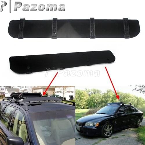 Universal Mount Car Roof Top Low-Profile WindShield Wind Fairing Deflector Cars Roof Fairing For 240 740 760 780 850 940 S60 S80