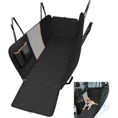 Kennel Dog Waterproof Carriers Rear Back Pet Dog Car Seat Cover Mats Hammock Protector with Safety Belt Transportin Perro