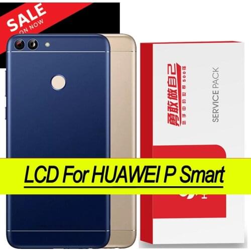 Back Battery Cover Door For Huawei P smart FIG-LX1 LA1 LX2 LX3 With repair parts,For Huawei Enjoy 7S Housing Rear Replacement