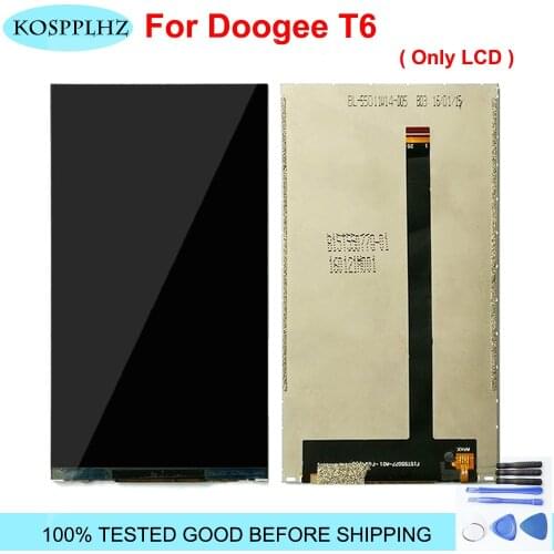 5.5 Inch For DOOGEE T6 / T6 Pro Separate LCD screen LCD Display Replacement Repair Part + Tools + Free Shipping