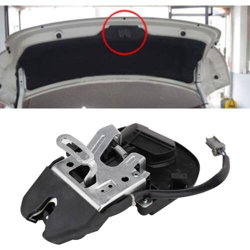 Car Trunk Latch Manual Lid Lock 74851-SNA-A12 For Honda Civic LX GX 4 Door 2006 2007 2008 2009 2010 2011
