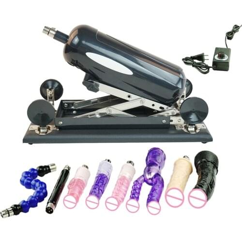 Fredorch New Update sex machine with dildo attachments,automatic love machine sex toys vibrators for man and women Strong motor