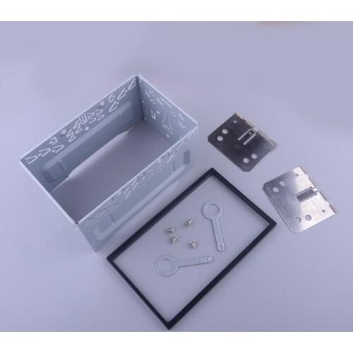 Car Fascia Mounting Dash Installation Frame Kit Decoration Fit for most 2 Din Car Radios DVD Player Stereo