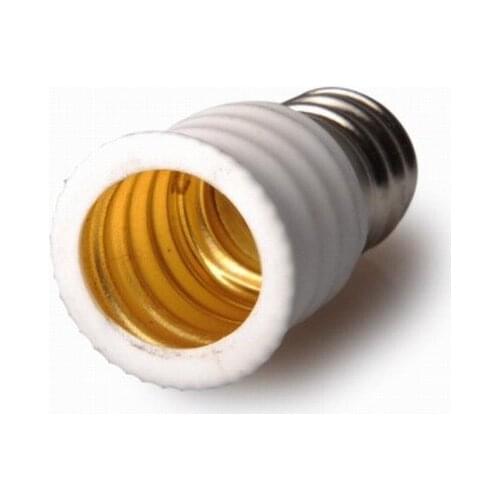 New E12 to E14 Lamp Cap Converter LED Light Lamp Adapter #32678
