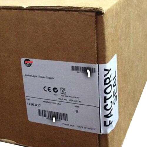 New Original 1756-A17 PLC Standard ControlLogix Chassis Black Panel