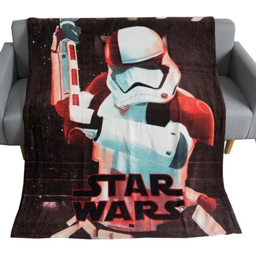 Disney Star Wars Blanket Throw McQueen Coral Cars Fleece Blanket Autumn Discounts Blanket 120x150cm for Kids Boys Birthday Gift