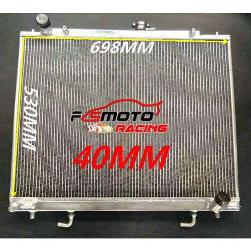 Aluminum Radiator For MITSUBISHI Pajero / Montero / Shogun NM NP NS NT 2.8 3.2 diesel V6 AT