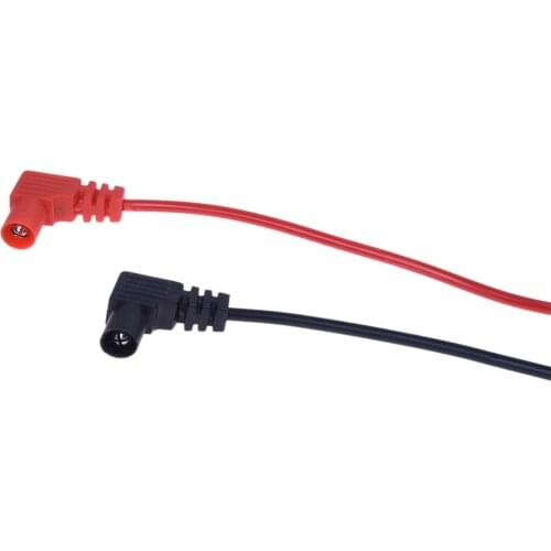 1 Pair 28" Multimeter Test Leads, Black and Red Banana Plugs, Testing Pin