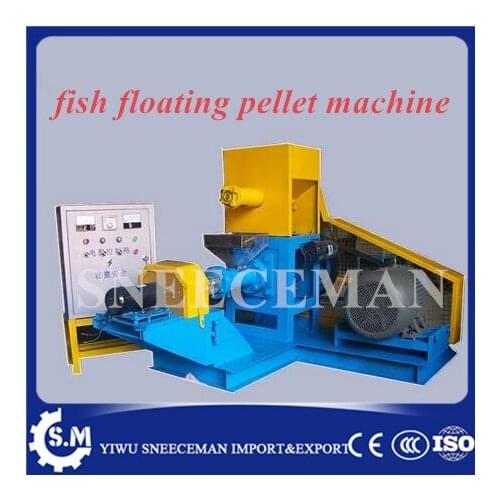 180-200kg/h High efficiency Fish food machine extrusion machine floating fish feed pellet machine mill