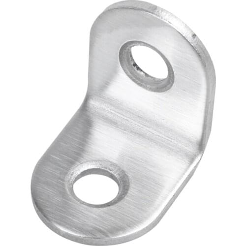 20Pcs 20mm x 20mm 90 Degree Shelf Support Corner Brace Angle Bracket