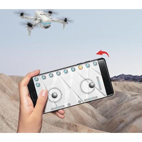 2021 H6 Mini Drone 4k 480p Wide Angle Camera Dron Wifi Real-time Transmission Fpv Height Hold Mode Rc Foldable Quadcopter