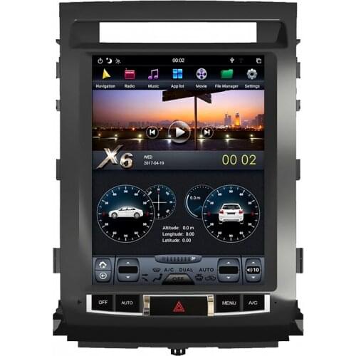 NaviHua 12.1 inch Car Mp3 Dvd Player For Toyota Land cruiser 2008-2015 Auto accessories interior CAR Video