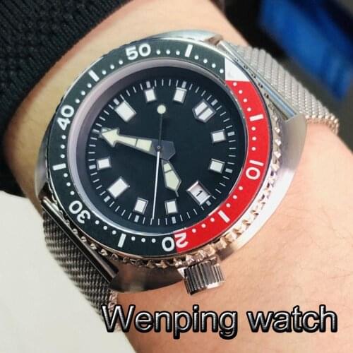 Bliger 45mm Silver Case Sapphire Glass Black Sterile Dial Date C3 Luminous Waterproof NH35 Movement Mens Automatic Watch