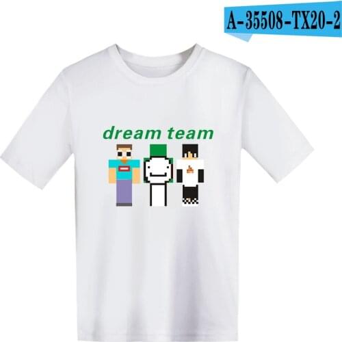 3D Print Kid T-shirts Cartoon Dreamwastaken Boys Girls Top Casual Funny Round Neck Tee Cute Summer Toddler Childrens Clothing