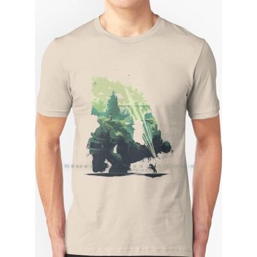 Colossal World T Shirt 100% Pure Cotton Shadow Of The Colossus Team Ico Yorda Colossus Titan Shadow The Colossus The Shadow The