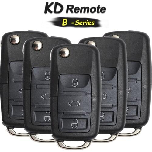 KEYECU 5x B-Series B01 Universal Remote 3 Button Control Key for KD900 KD900+, KEYDIY Remote for B01-3