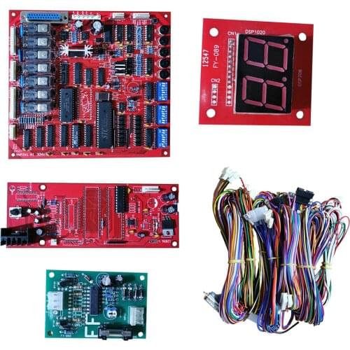 Crane Claw Machine ID Motherboard Game PCB Board With Cable Harness Claw Game Board Arcade Motherboard