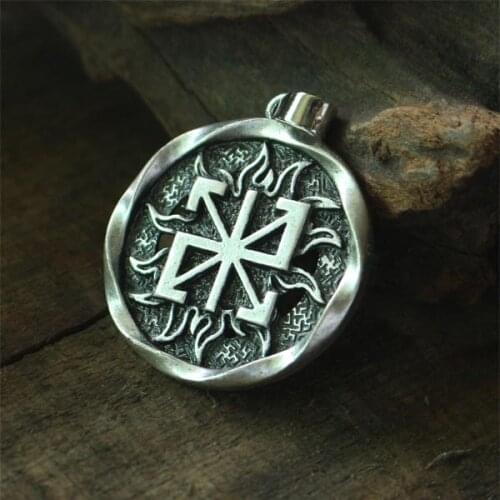 Lanseis 1pcs Radinets pendant Ancient Slavic Children Amulet slavic symbol norse talisman pendant jewelry Traditional kids talis