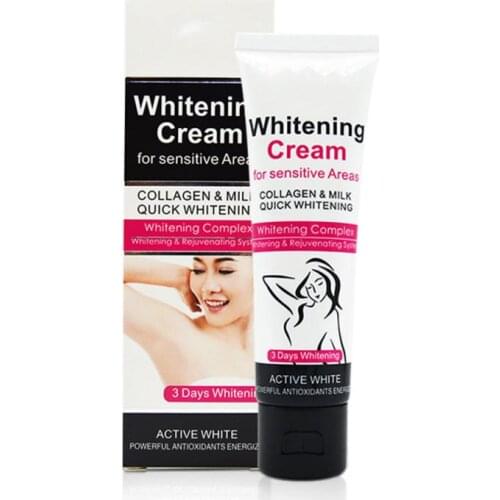 NET natural Whitening Cream Dark Skin Armpit Elbow Lightening Bikini Underarm Thigh Whitening Cream Legs Knees Private Parts