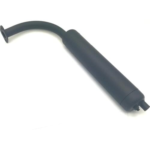 New Muffler Exhaust Pipe 49cc 50cc 66cc 80cc 2-Stroke Engine Motorized Bicycles Bike Black
