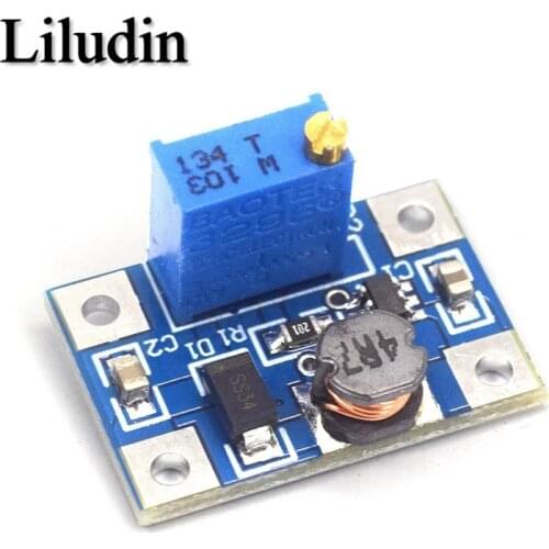 2A DC-DC 2-24V to 2-28V SX1308 Step-UP Adjustable Power Module Step Up Boost Converter for DIY Kit