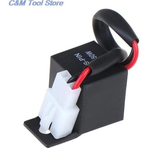 Motorcycle 2 Pin 12V Signal Rate Control Relay LED Turn Signals Light Flasher Blinker Flasher Relay