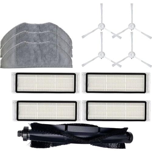 Roller Brush Side Brush Washable Robot Filter For 360 S5 S7 Robot Vacuum Cleaner Parts Replacement Filter BPfire