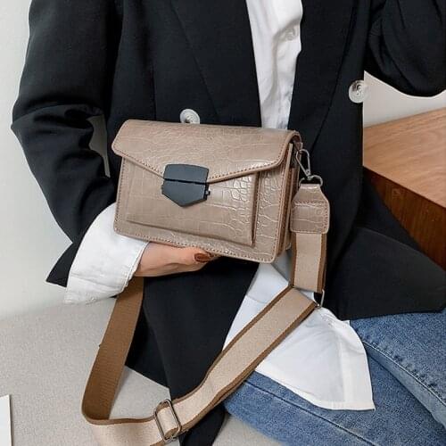 Womens Messenger Bag Fashion Exquisite Trend Pattern Casual Shoulder Bag Large Capacity Ladies PU Leather Handbag Shopping Bag