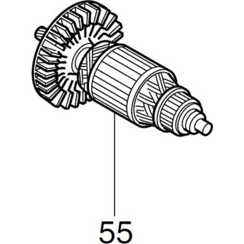 AC220-240V MAKITA 516358-2 Rotor Motor Armature for HK0500 Rotor