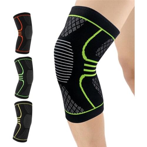 Giwil 1pcs Sports Knee Pads Breathable Knee Support Brace Sport Kneepad Running Fitness Hiking Cycling Knee Protector