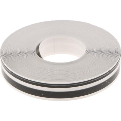 2 Rolls Vehicle Universal Brooches Stripe Tape Decal Car Stickers Steam-line Dual Line - Black+Red