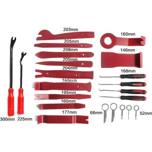 22PCS/set brand new Car Trim Door Panel Removal Molding Kit Pouch Pry Tool Interior Tools 2018 high quality suitable for cars
