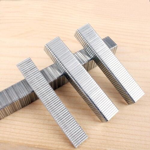 4000pcs F10 Straight Nails 1008J/1010J/1013J Door Shape Staples Stapler Machine Accessories Carpenter Tool