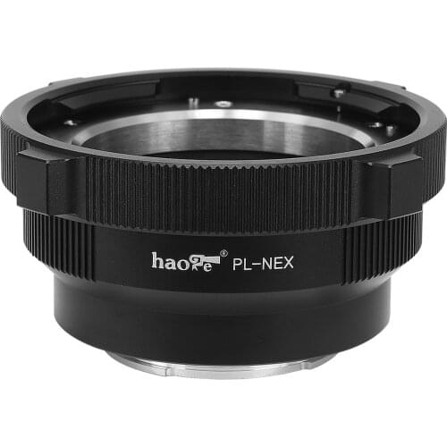 Haoge Lens Mount Adapter, Arri PL Mount Lens to Sony NEX Camera Camcorder Adapter